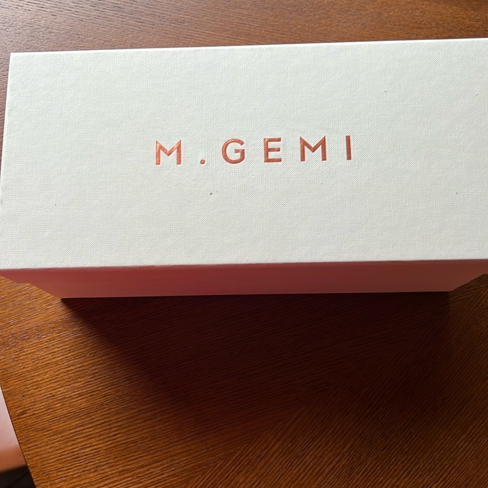 M.Gemi designer driver italian suede blue shoes. Size 8